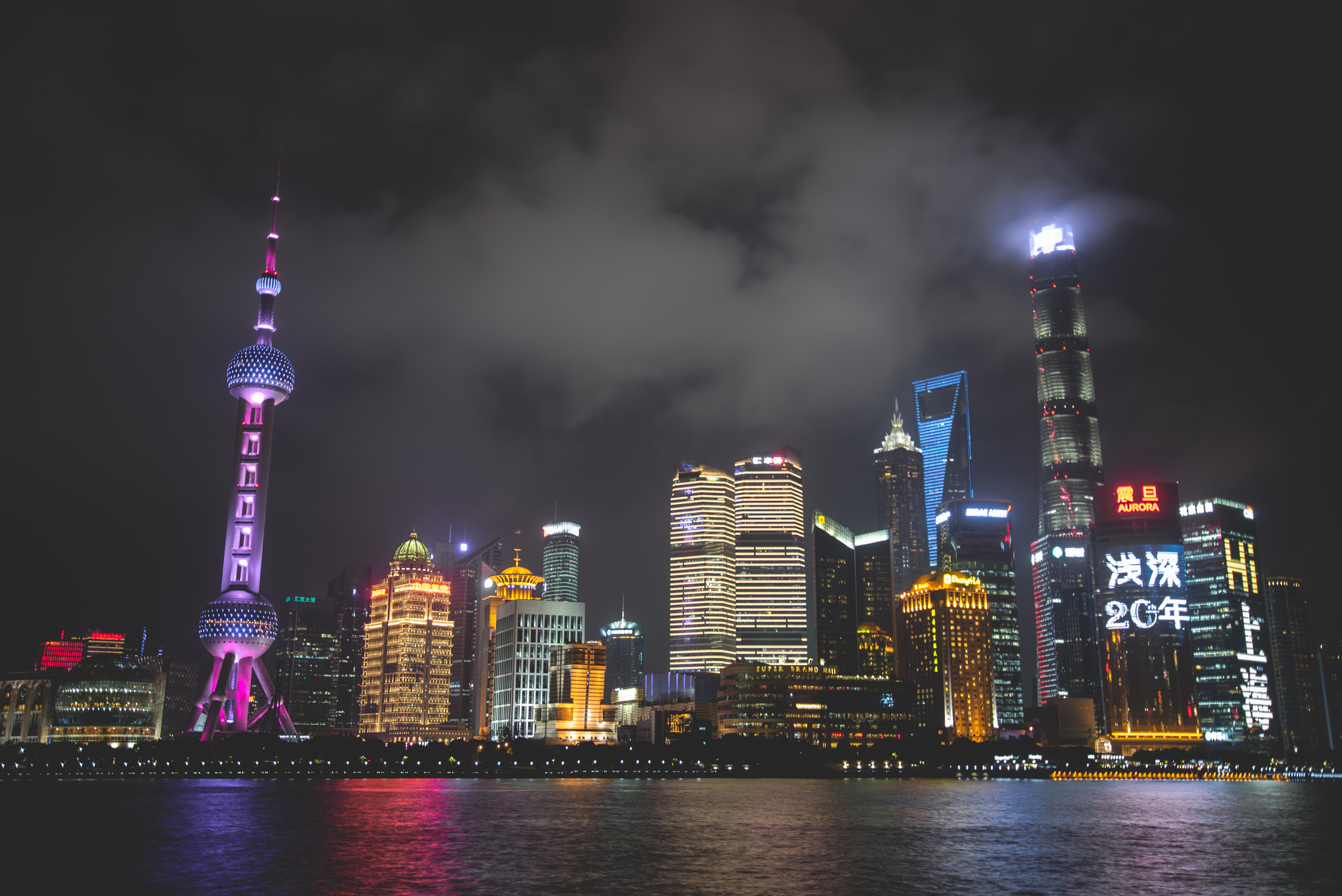 The Bund in Shanghai